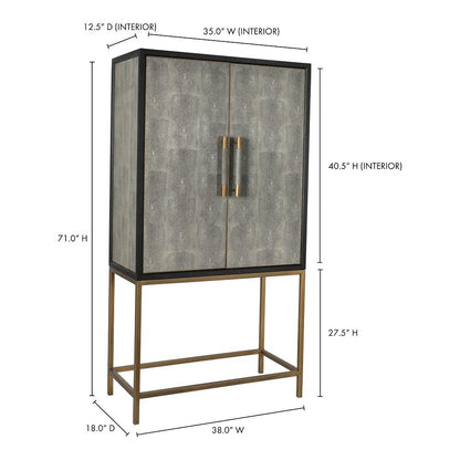 Moes Home - Mako Bar Cabinet - VL-1047-15 veiw 10