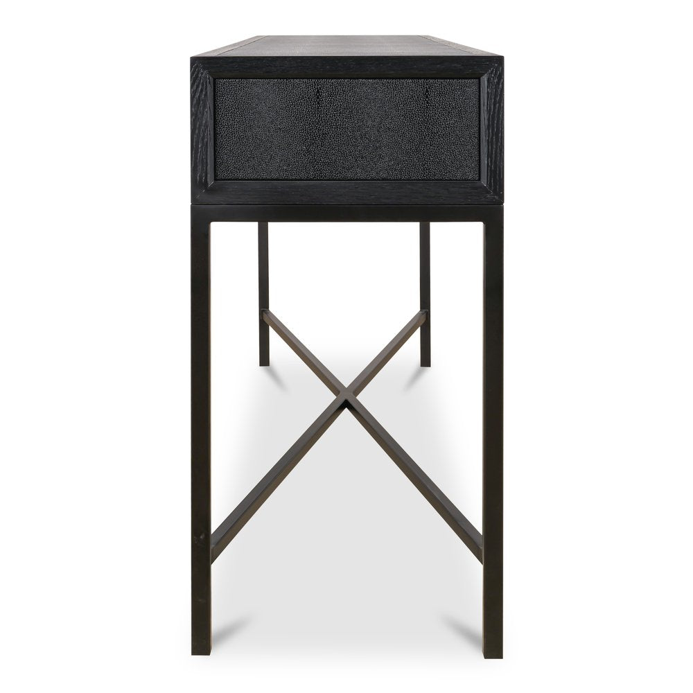 Moes Home - Mako Console Table Black - VL-1049-02 view 3