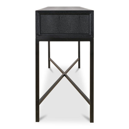 Moes Home - Mako Console Table Black - VL-1049-02 view 3