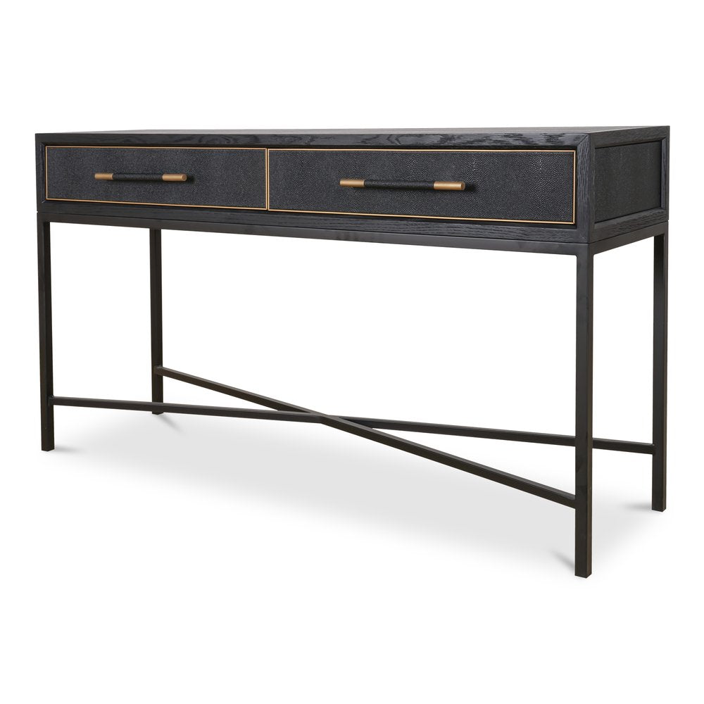 Moes Home - Mako Console Table Black - VL-1049-02 view 5