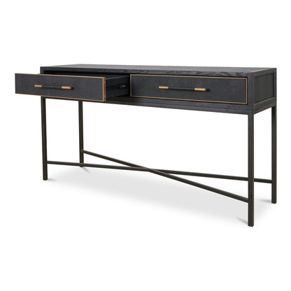 Moes Home - Mako Console Table Black - VL-1049-02 view 6