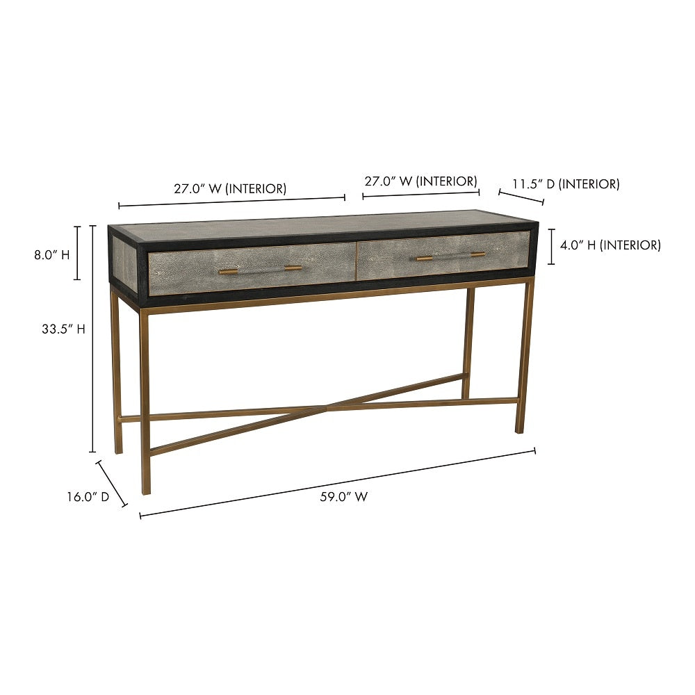 Moes Home - Mako Console Table - VL-1049-15 veiw 10