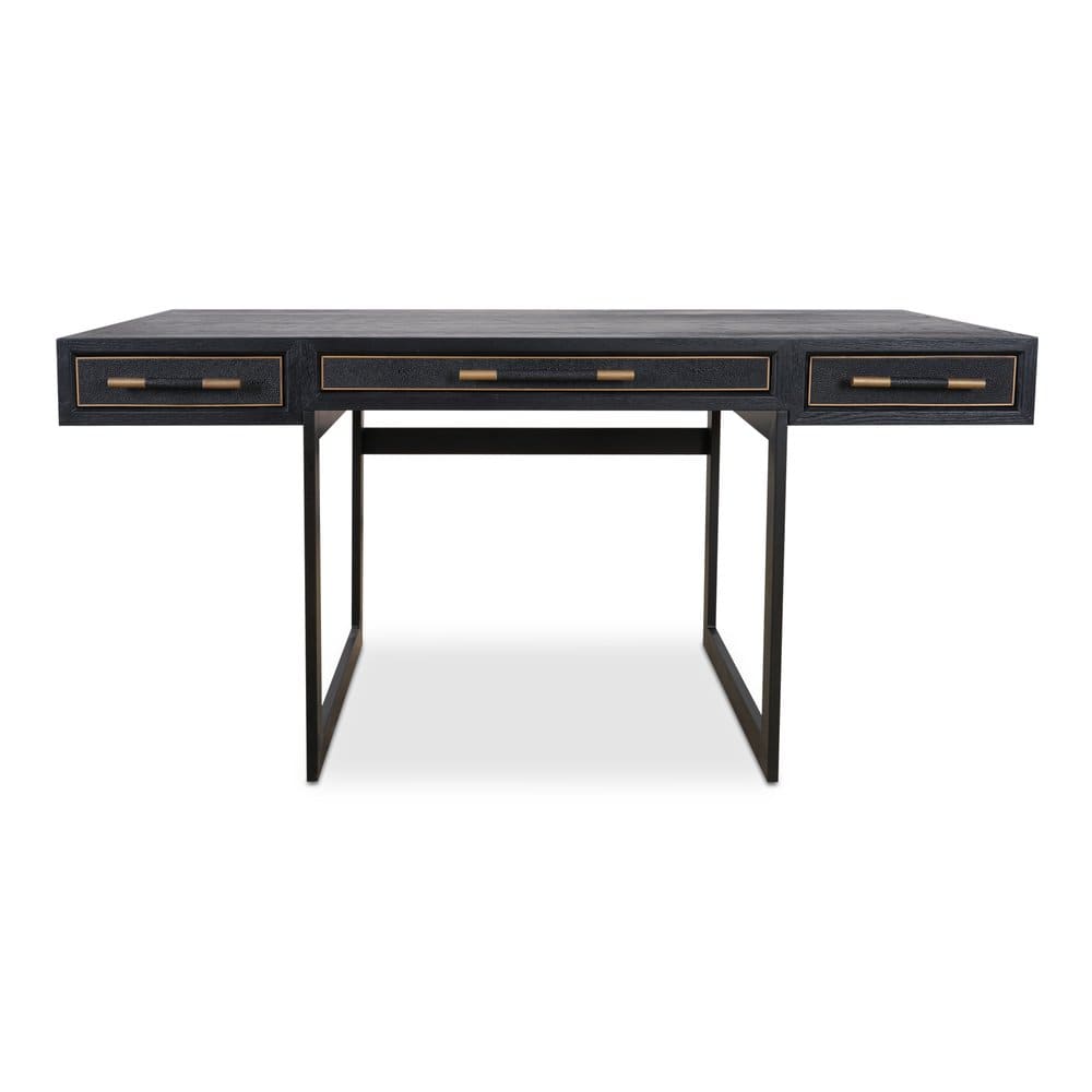 Moes Home - Mako Desk Black - VL-1053-02 view 1