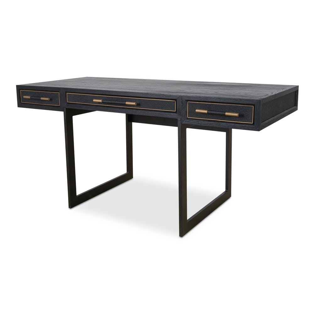 Moes Home - Mako Desk Black - VL-1053-02 view 5