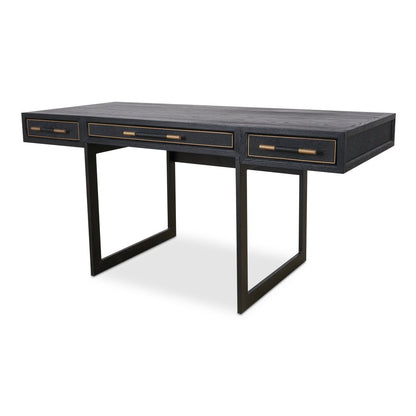 Moes Home - Mako Desk Black - VL-1053-02 view 5