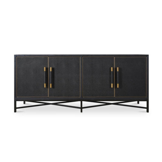 Moes Home - Mako Sideboard Black - VL-1048-02 view 1
