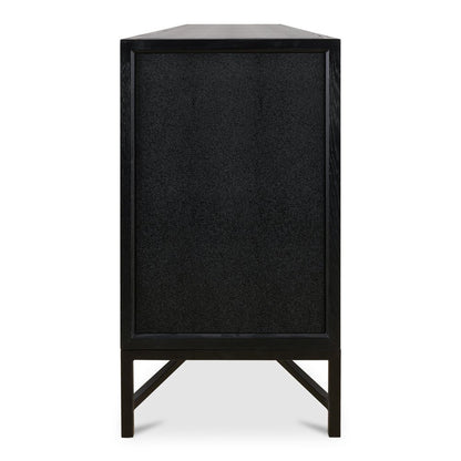 Moes Home - Mako Sideboard Large Black - VL-1061-02 view 3