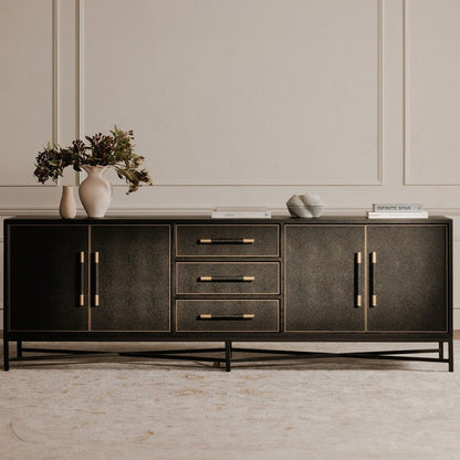 Moes Home - Mako Sideboard Large Black - VL-1061-02 view 7