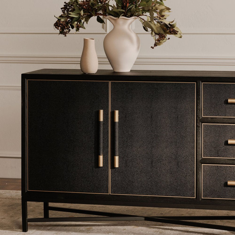 Moes Home - Mako Sideboard Large Black - VL-1061-02 view 8