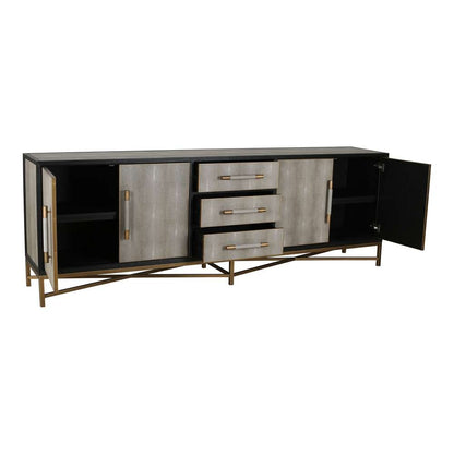Moes Home - Mako Sideboard Large Grey - VL-1061-15 veiw 3