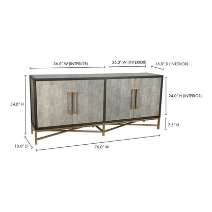 Moes Home - Mako Sideboard - VL-1048-15 veiw 11