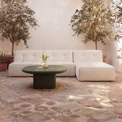 Moes Home - Manon Outdoor Coffee Table Deep Green - VH-1024-16 view 6