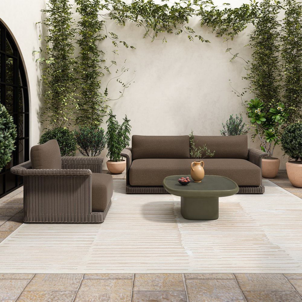 Moes Home - Manon Outdoor Coffee Table Deep Green - VH-1024-16 view 7