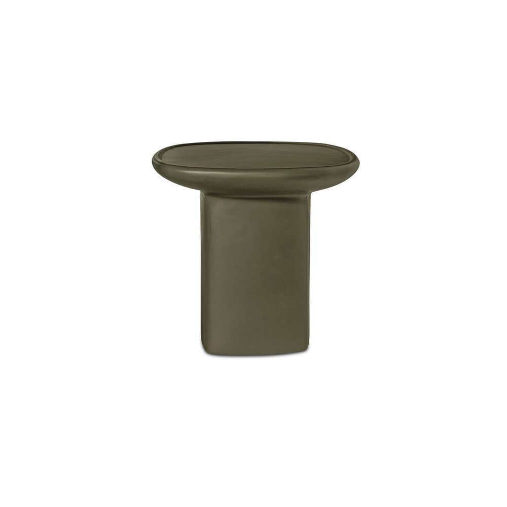 Moes Home - Manon Outdoor Side Table Deep Green - VH-1023-16 view 1