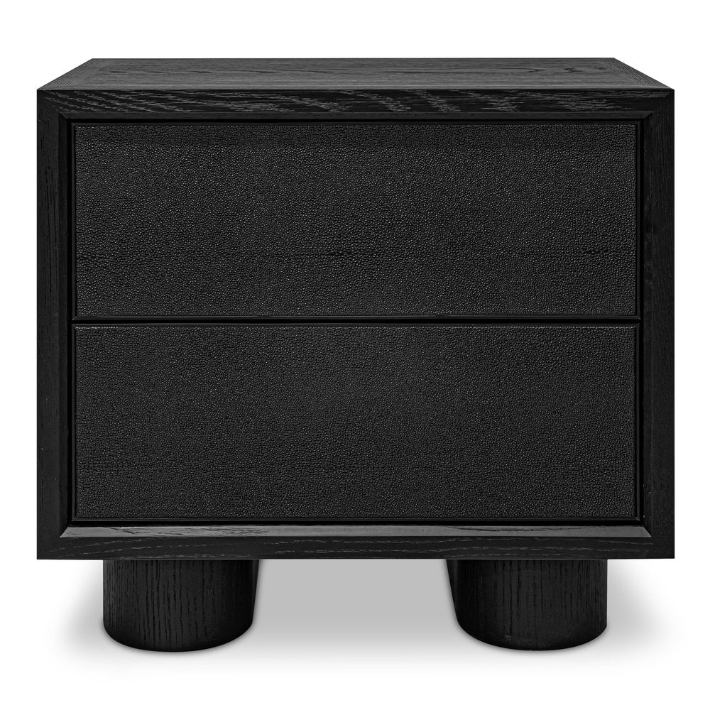 Moes Home - Marcelle Nightstand Black - VL-1100-02 view 1