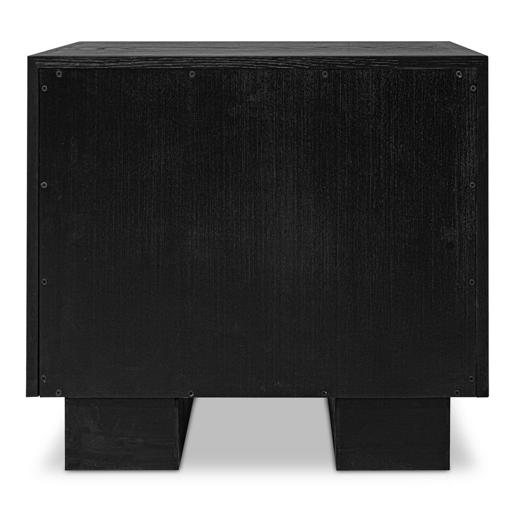 Moes Home - Marcelle Nightstand Black - VL-1100-02 view 5