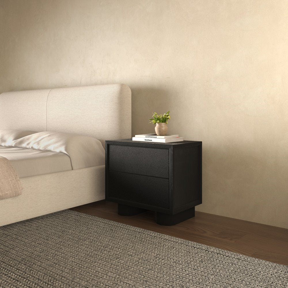 Moes Home - Marcelle Nightstand Black - VL-1100-02 view 8
