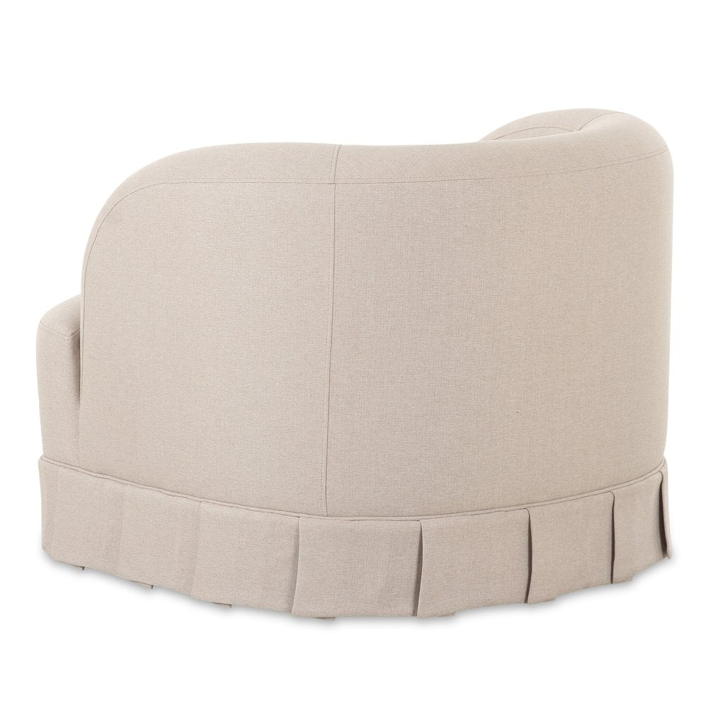Moes Home - Maren Swivel Chair Beige - OA-1013-34 view 6