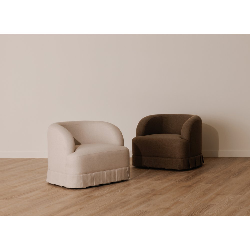 Moes Home - Maren Swivel Chair Beige - OA-1013-34 view 10