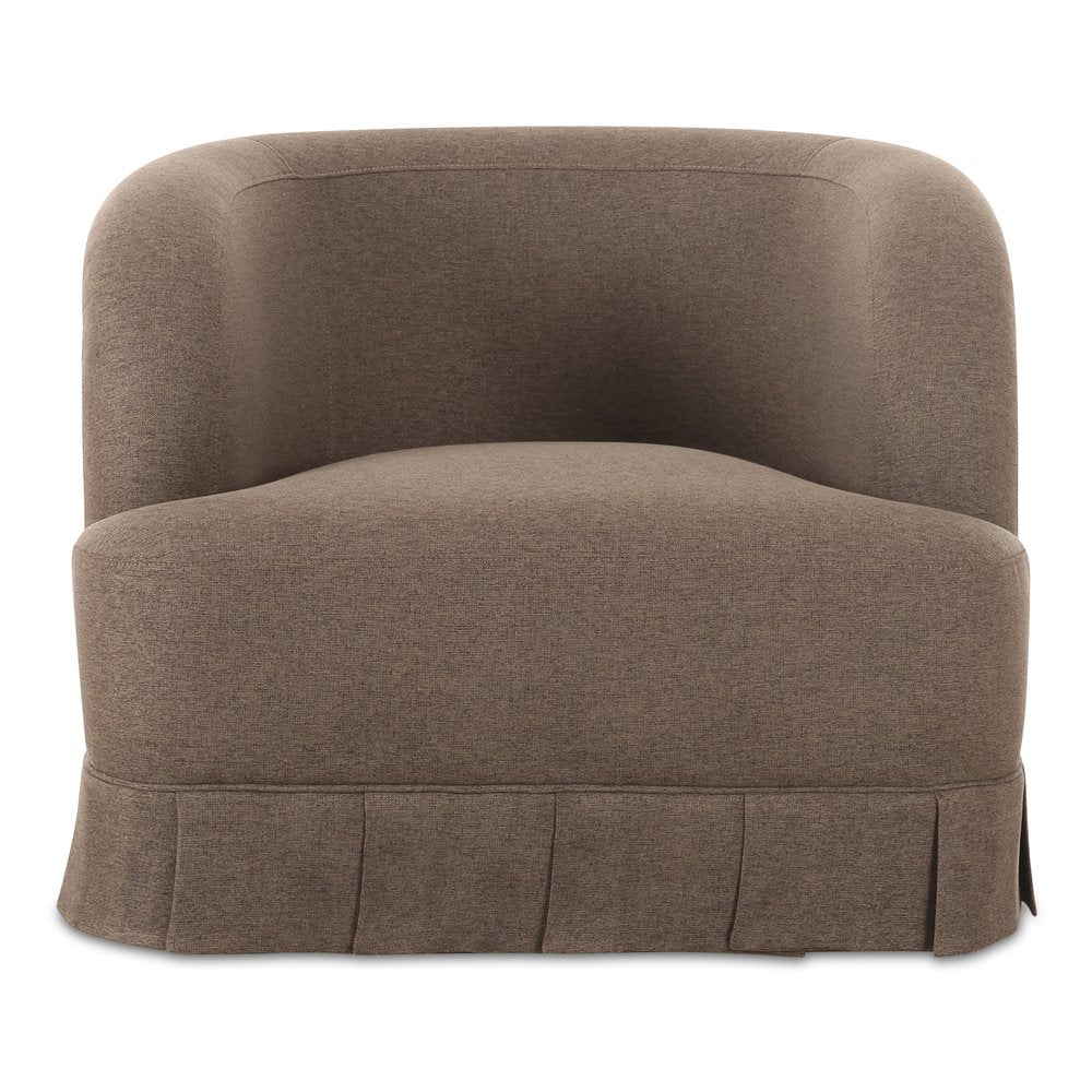 Moes Home - Maren Swivel Chair Brown - OA-1013-03 view 1