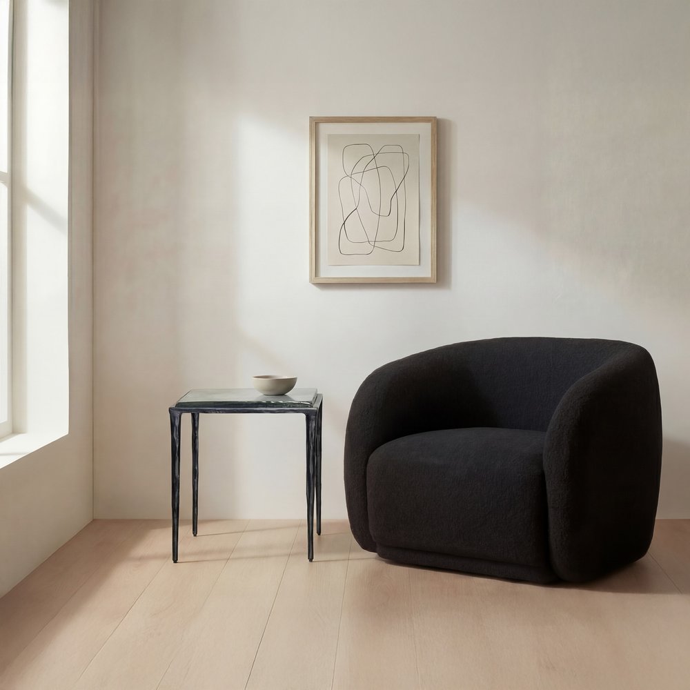Moes Home - Mari Side Table Clear - FI-1140-17 view 6