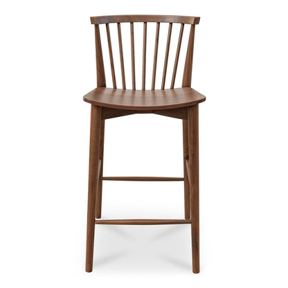 Moes Home - Marley Counter Stool Walnut - FC-1014-03 view 2