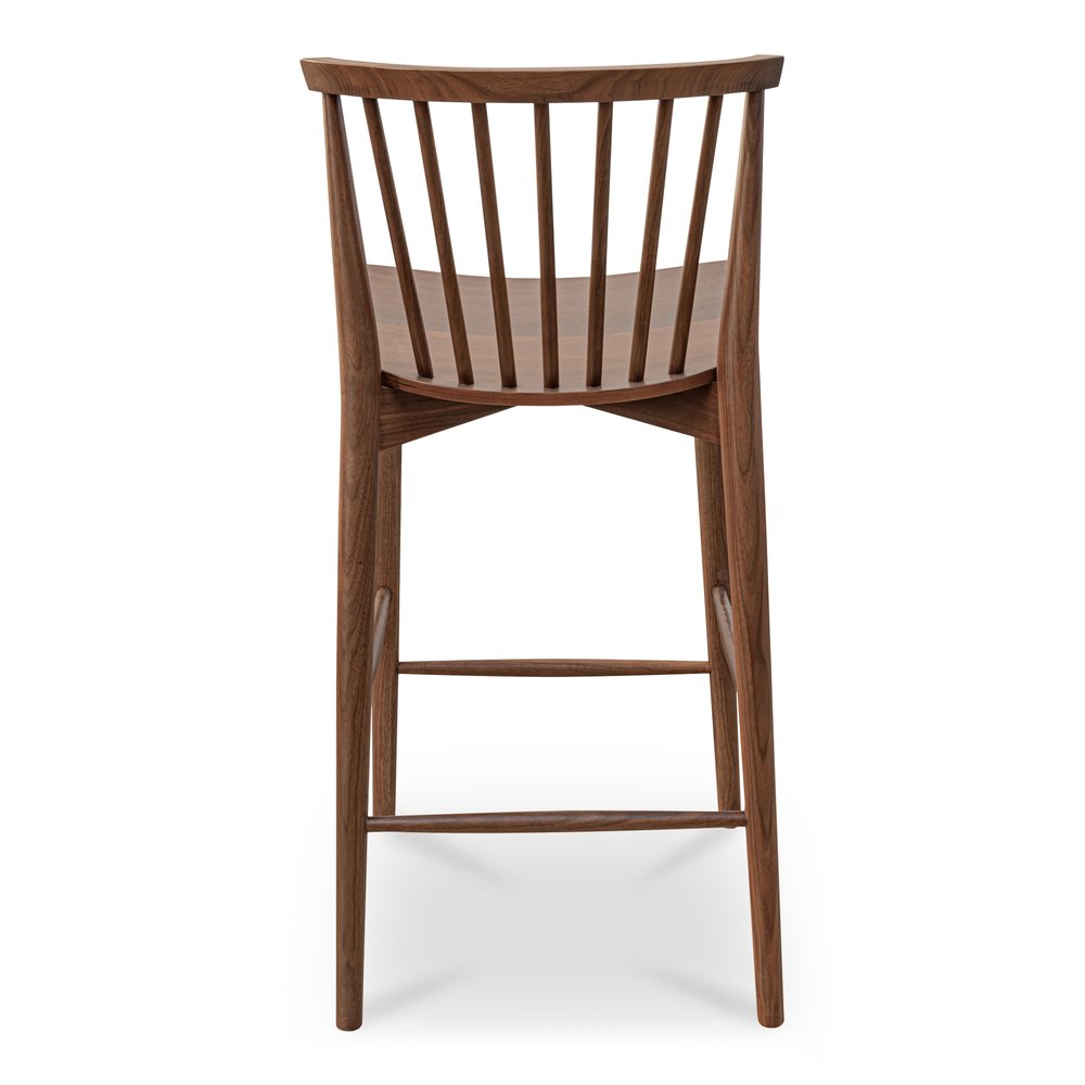 Moes Home - Marley Counter Stool Walnut - FC-1014-03 view 5