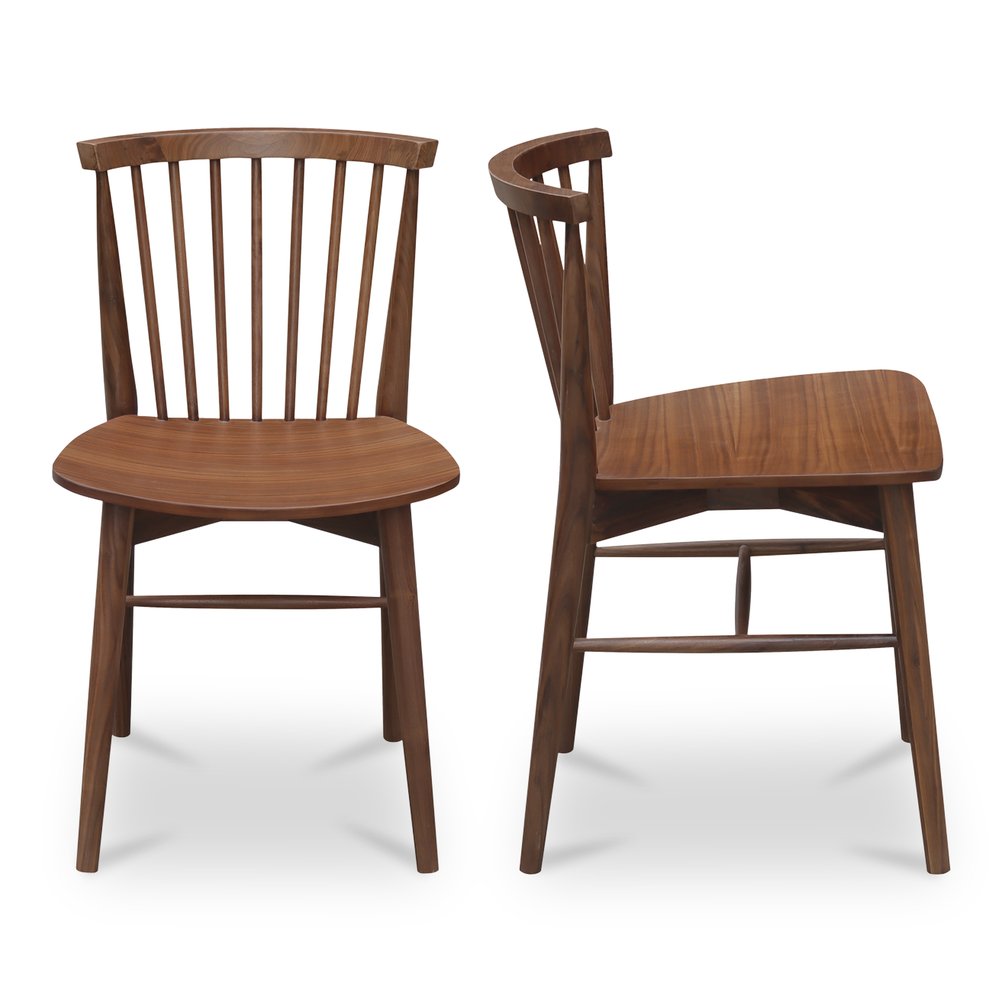 Moes Home - Marley Dining Chair Walnut-Set of 2 - FC-1013-03 view 4