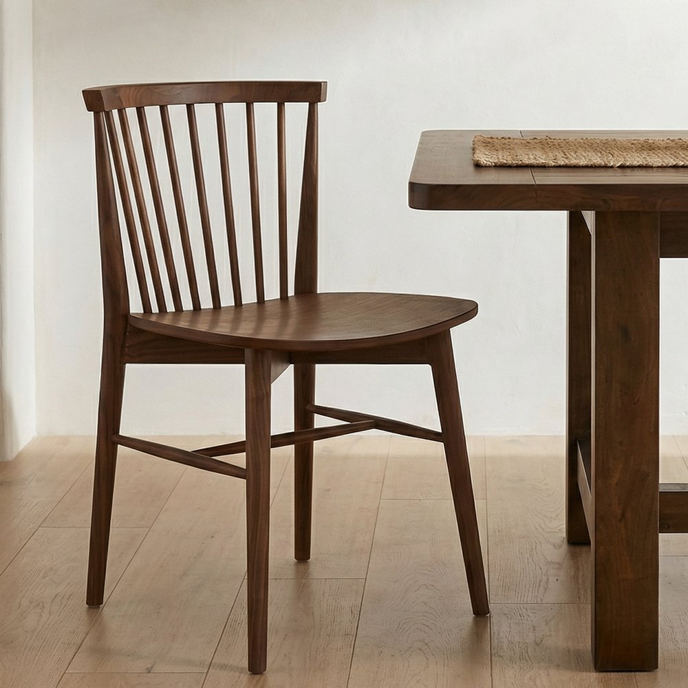 Moes Home - Marley Dining Chair Walnut-Set of 2 - FC-1013-03 view 9