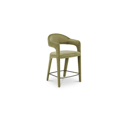 Moes Home - Martens Counter Stool Green Velvet - YM-1010-27 view 3