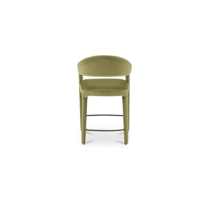 Moes Home - Martens Counter Stool Green Velvet - YM-1010-27 view 5