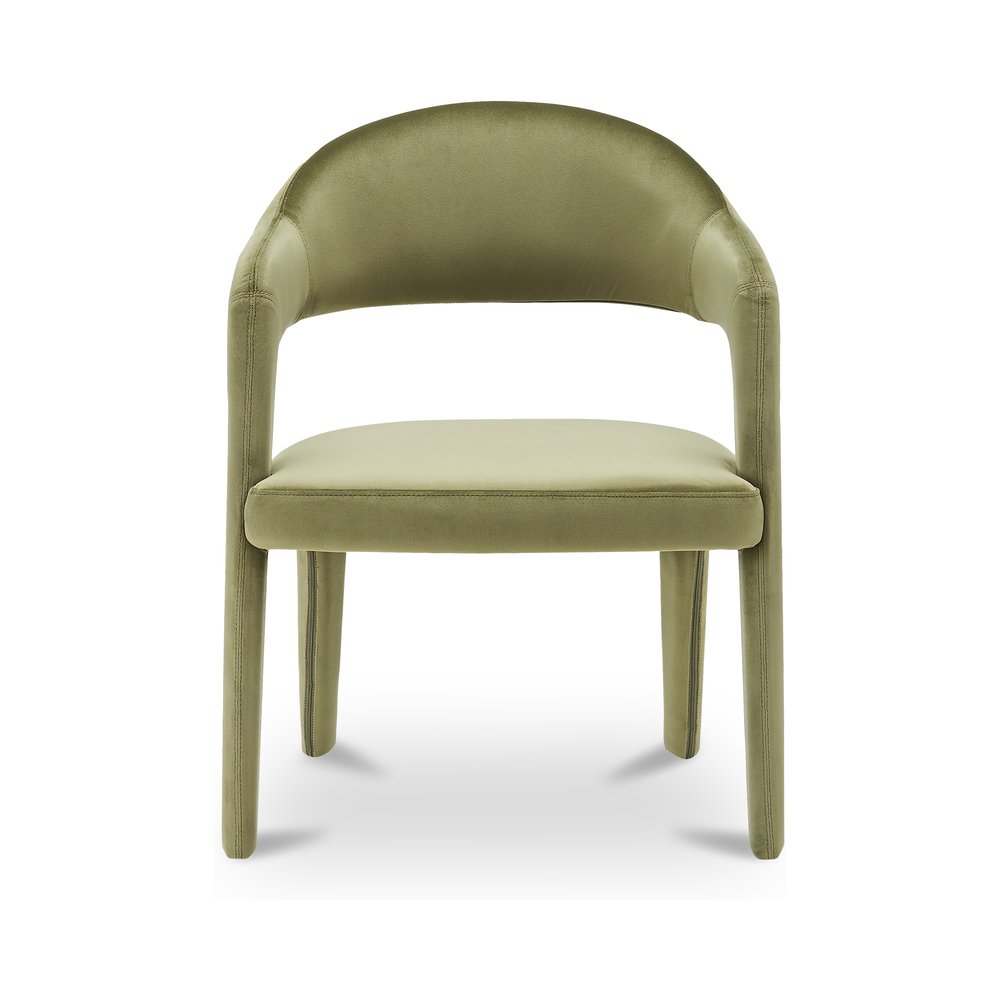 Moes Home - Martens Dining Chair Green Velvet - YM-1009-27 view 1