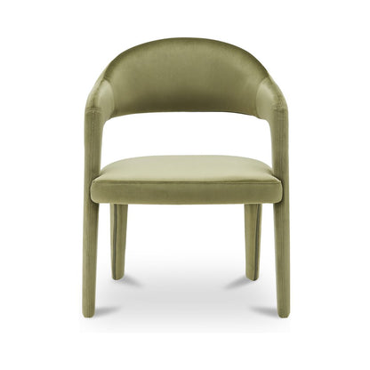 Moes Home - Martens Dining Chair Green Velvet - YM-1009-27 view 2