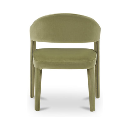 Moes Home - Martens Dining Chair Green Velvet - YM-1009-27 view 5
