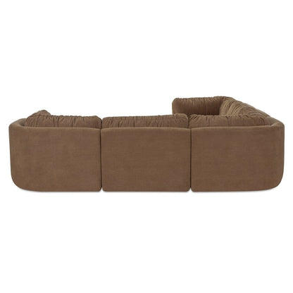 Moes Home - Matina Classic L Modular Sectional Taupe - OA-1108-39 view 4