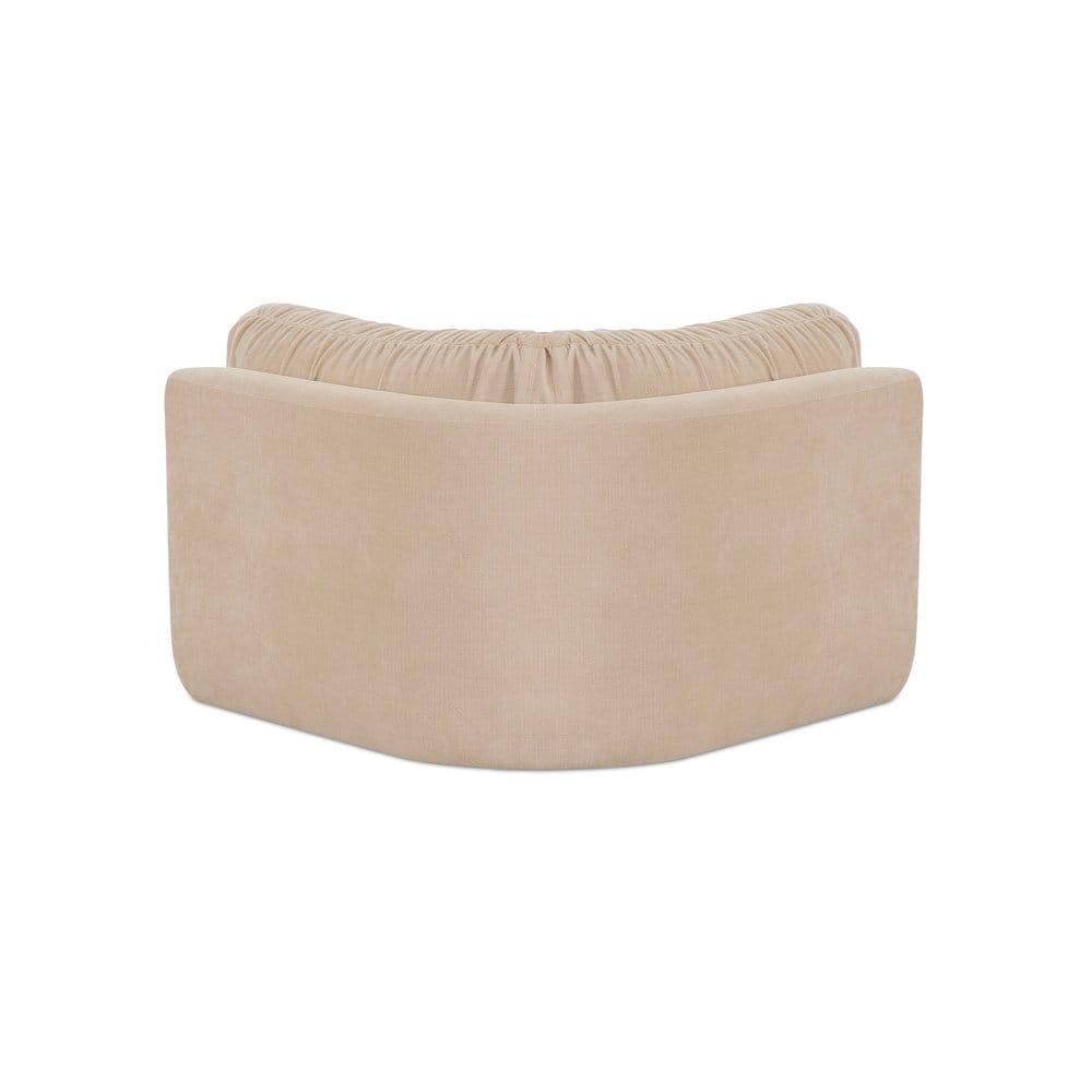Moes Home - Matina Corner Chair Oatmeal - OA-1101-34 view 4