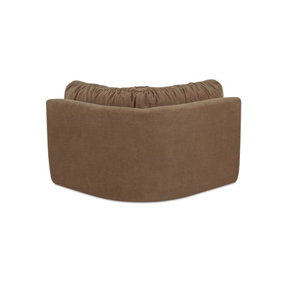 Moes Home - Matina Corner Chair Taupe - OA-1101-39 view 4