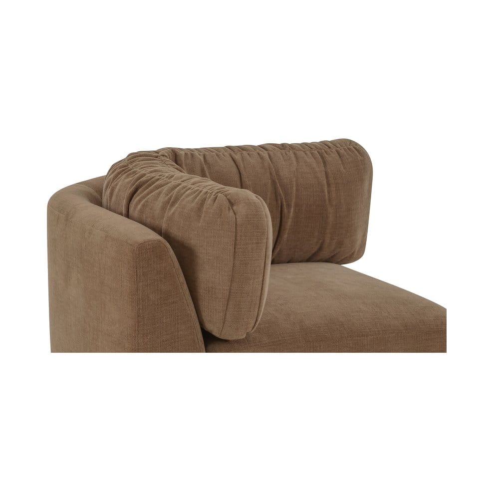 Moes Home - Matina Corner Chair Taupe - OA-1101-39 view 6