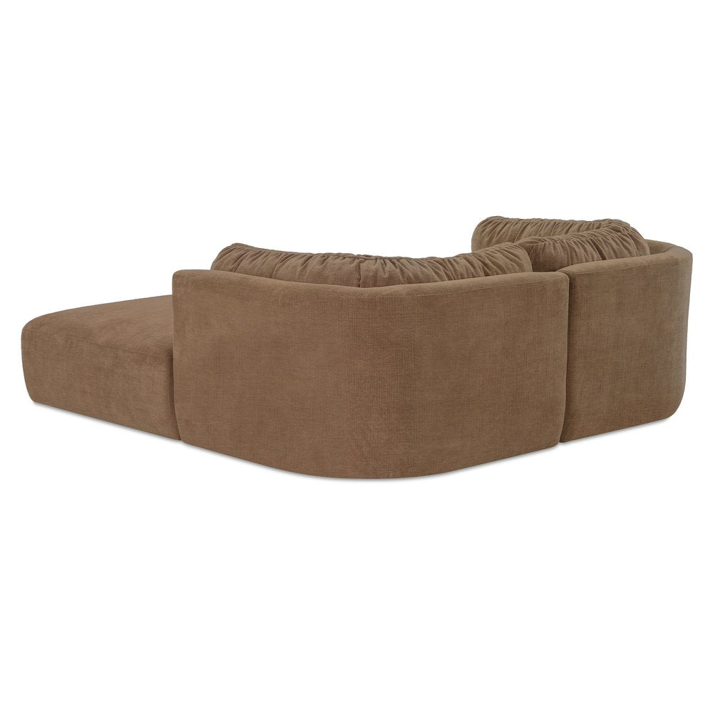 Moes Home - Matina Nook Modular Sectional Taupe - OA-1105-39 view 3