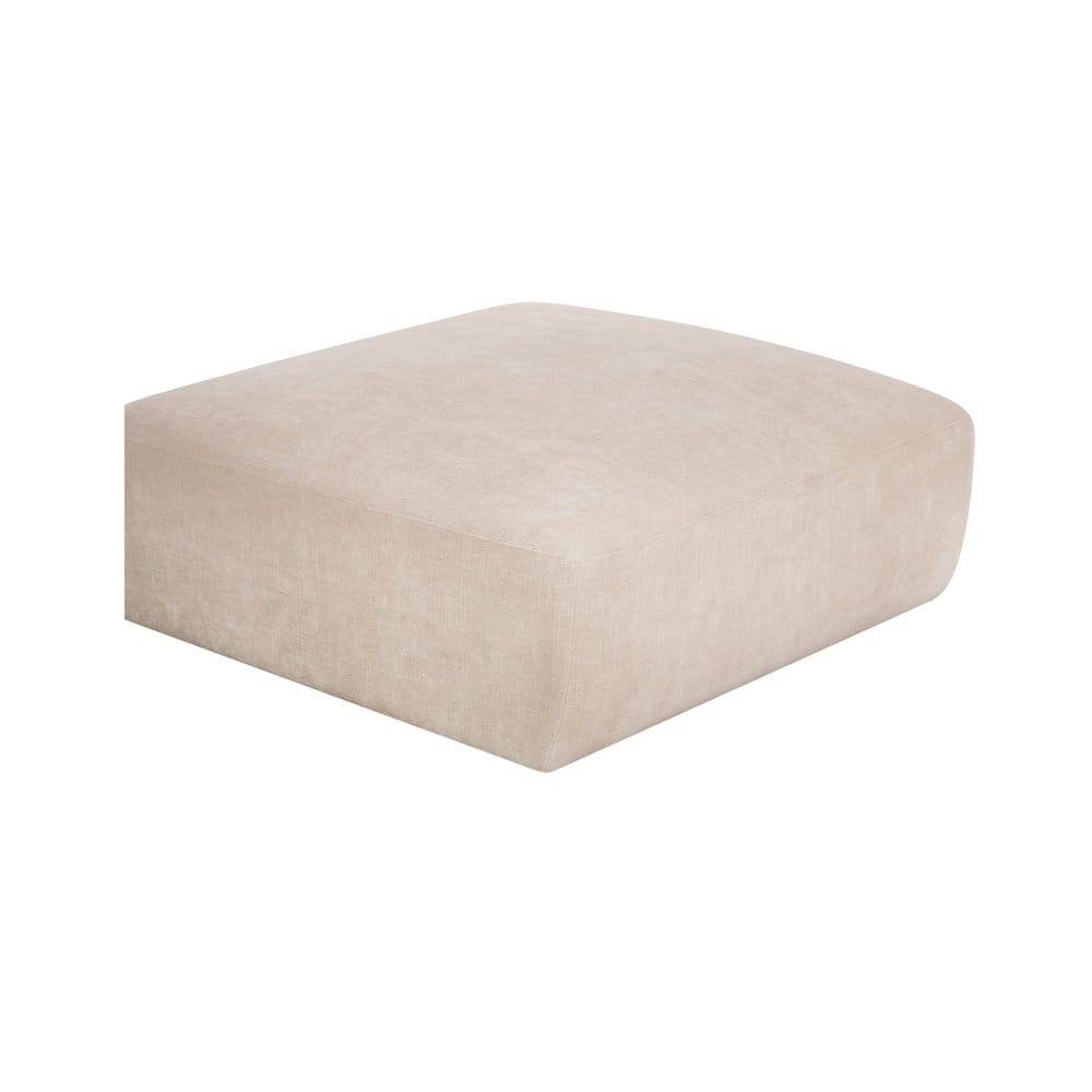 Moes Home - Matina Ottoman Oatmeal - OA-1103-34 view 4