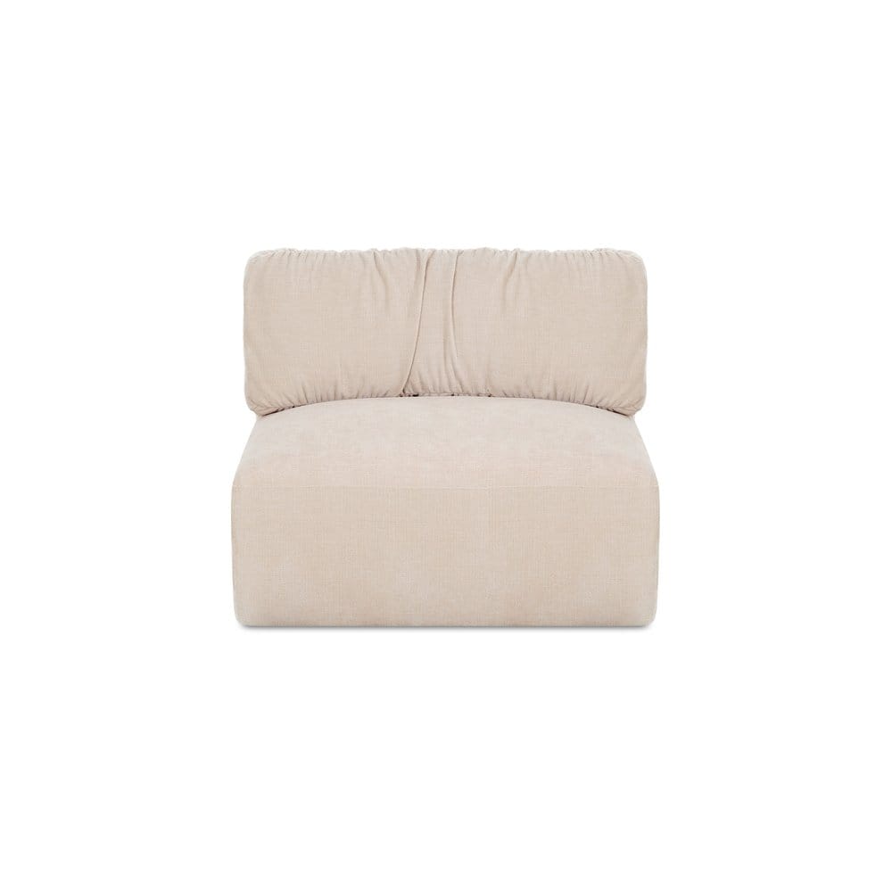 Moes Home - Matina Slipper Chair Oatmeal - OA-1102-34 view 1