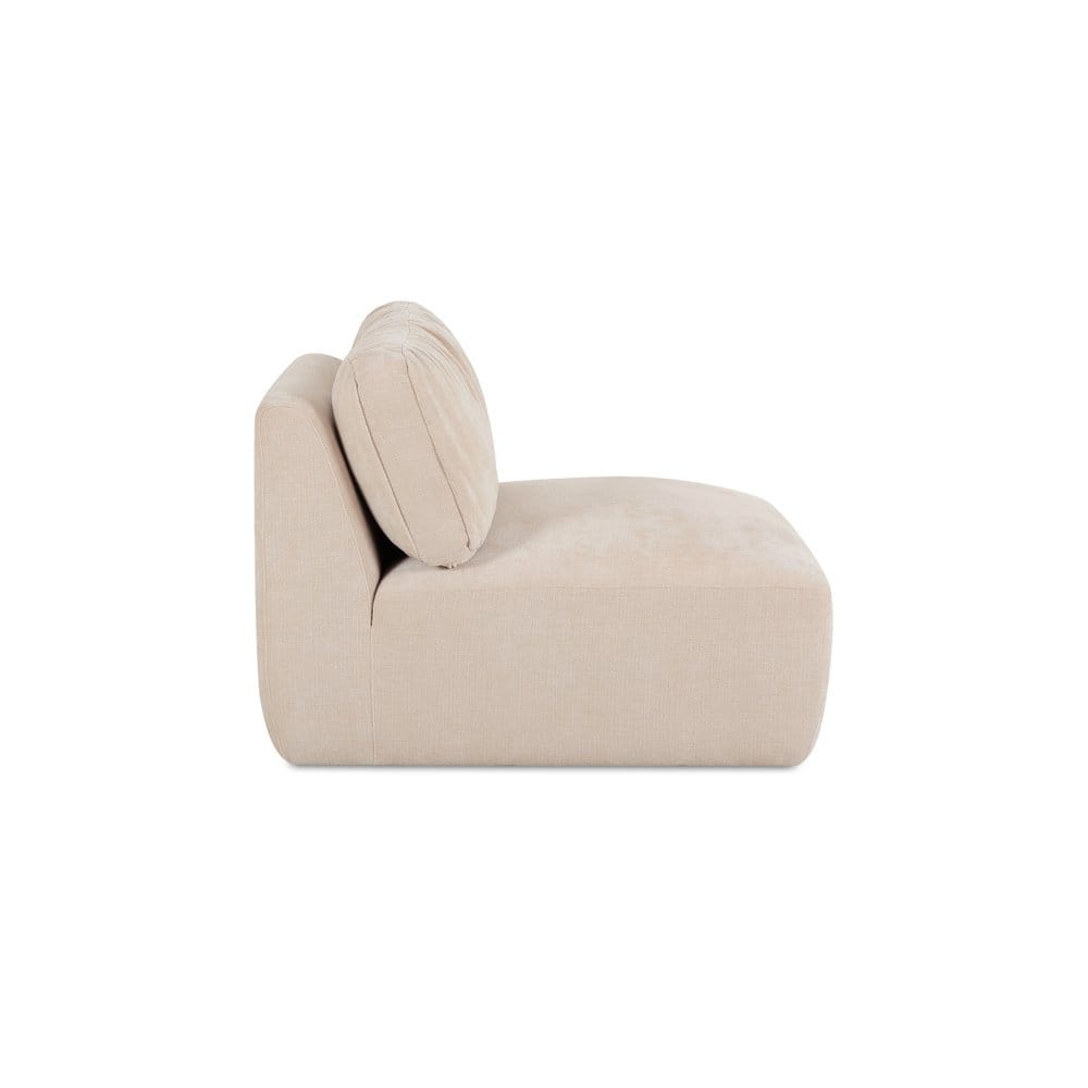 Moes Home - Matina Slipper Chair Oatmeal - OA-1102-34 view 4
