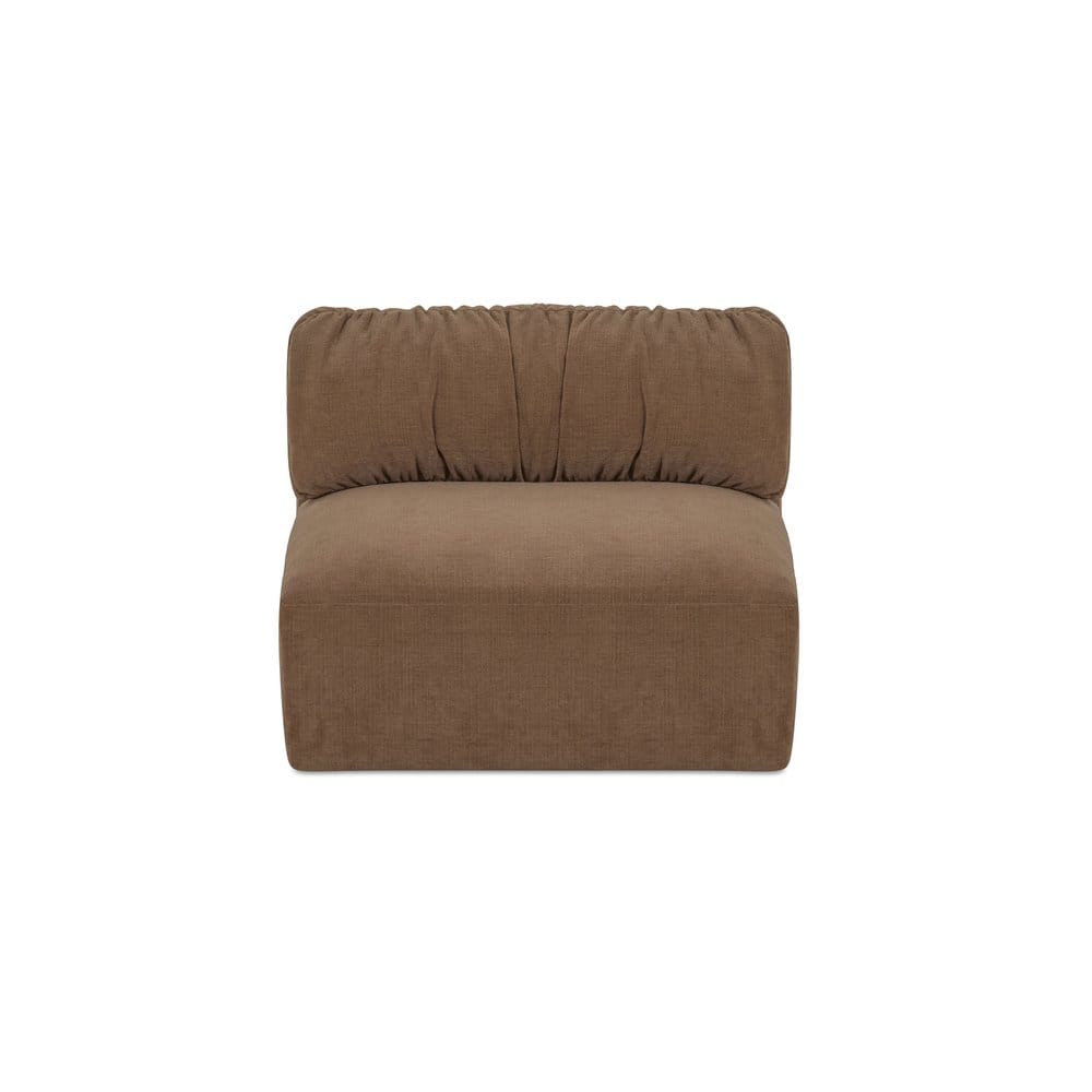Moes Home - Matina Slipper Chair Taupe - OA-1102-39 view 1