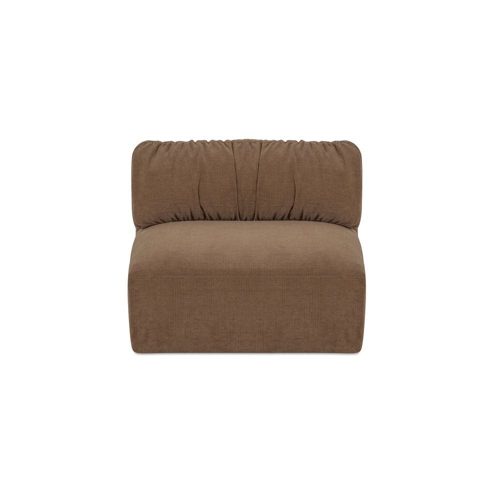 Moes Home - Matina Slipper Chair Taupe - OA-1102-39 view 2