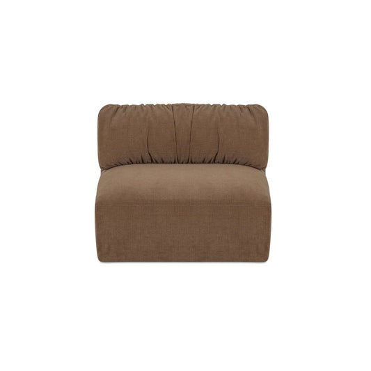 Moes Home - Matina Slipper Chair Taupe - OA-1102-39 view 2