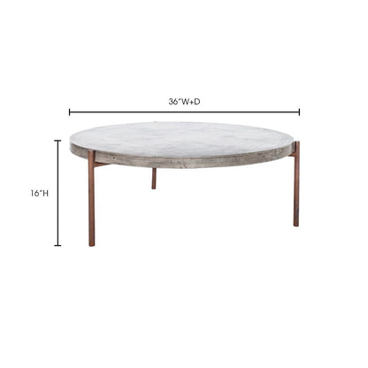 Moes Home - Mendez Outdoor Coffe Table - BQ-1009-25 veiw 3