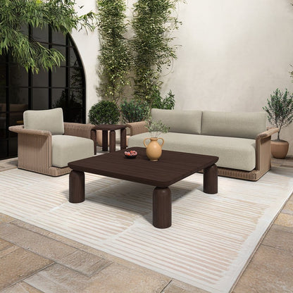 Moes Home - Meredith Outdoor Accent Chair Beige - GE-1004-34 view 10