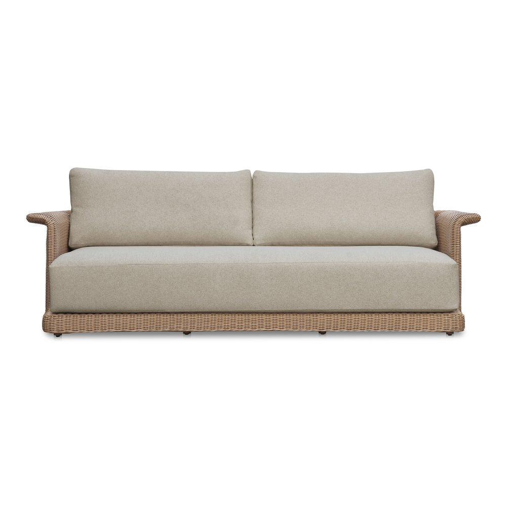 Moes Home - Meredith Outdoor Sofa Beige - GE-1005-34 view 1