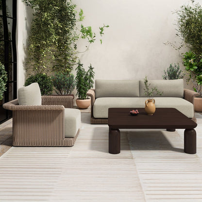 Moes Home - Meredith Outdoor Sofa Beige - GE-1005-34 view 9
