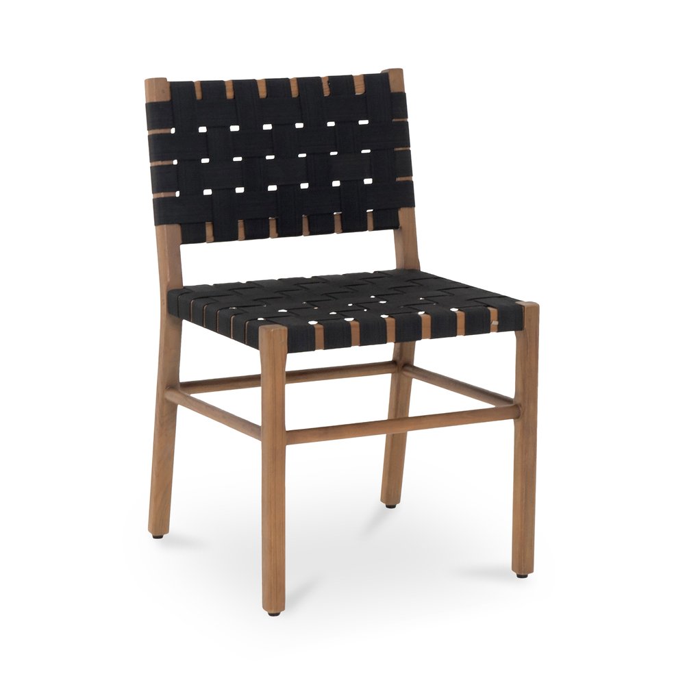 Moes Home - Mira Outdoor Dining Chair Black - CV-1026-02 view 3